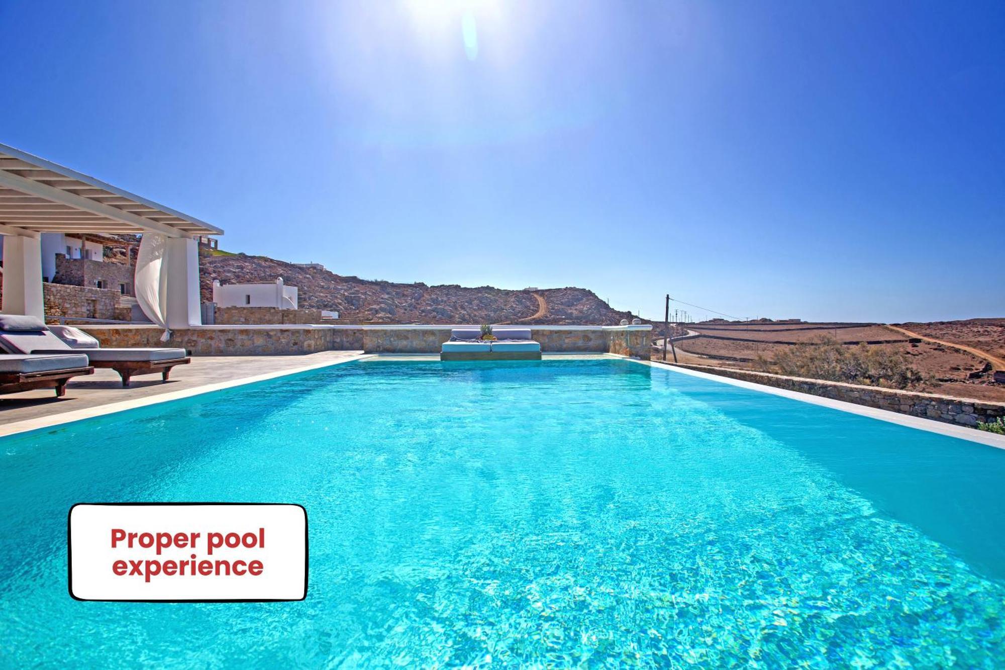 Villa Panamera Mykonos, Private Heaven, Supreme View! Fanári Kültér fotó