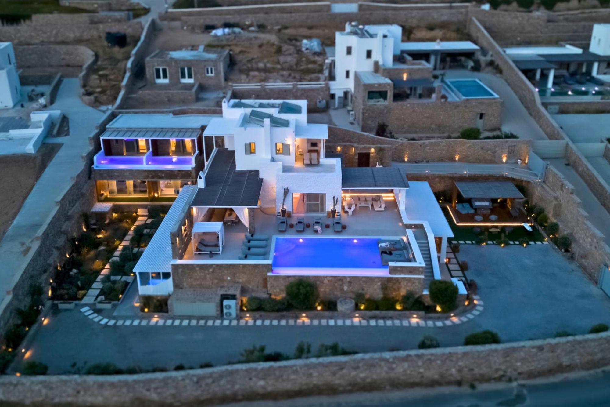 Villa Panamera Mykonos, Private Heaven, Supreme View! Fanári Kültér fotó