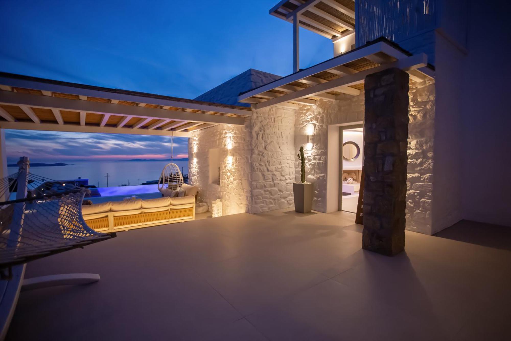 Villa Panamera Mykonos, Private Heaven, Supreme View! Fanári Kültér fotó